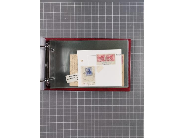 1891/1935 (ca.), umfangreiche Sammlung “DSP LINIE HAMBURG-SÜDAMERIKA I-LV” mit ca. 470 Briefen, Karten und GSK sowie wenigen 