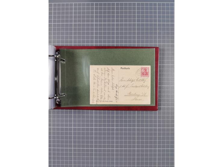 1891/1935 (ca.), umfangreiche Sammlung “DSP LINIE HAMBURG-SÜDAMERIKA I-LV” mit ca. 470 Briefen, Karten und GSK sowie wenigen 