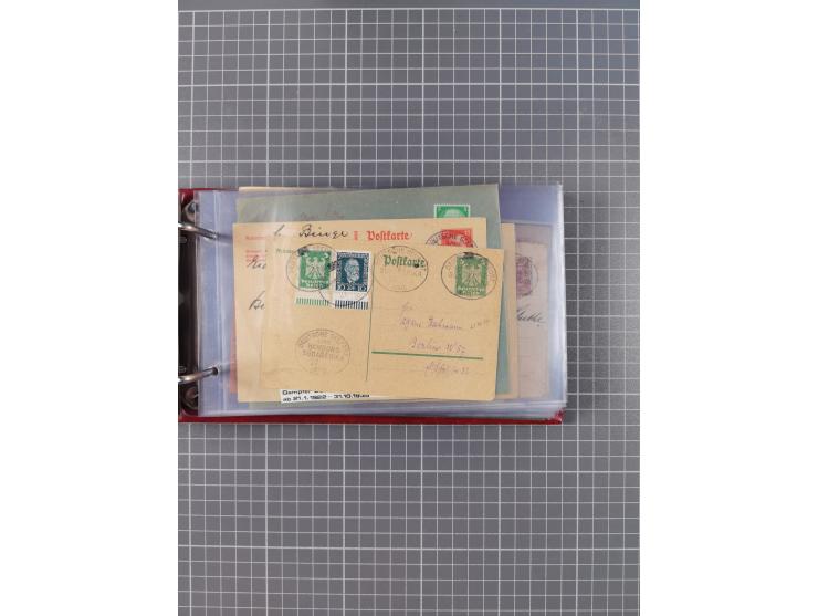 1891/1935 (ca.), umfangreiche Sammlung “DSP LINIE HAMBURG-SÜDAMERIKA I-LV” mit ca. 470 Briefen, Karten und GSK sowie wenigen 