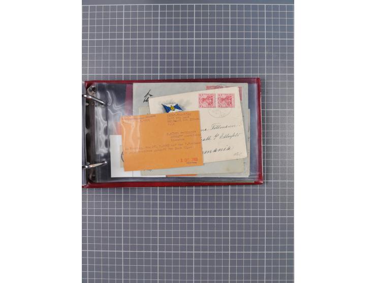 1891/1935 (ca.), umfangreiche Sammlung “DSP LINIE HAMBURG-SÜDAMERIKA I-LV” mit ca. 470 Briefen, Karten und GSK sowie wenigen 