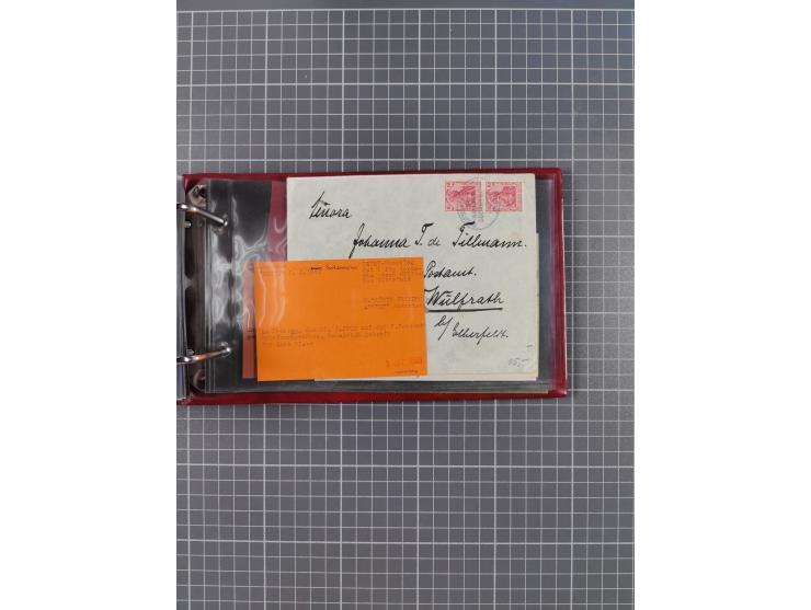 1891/1935 (ca.), umfangreiche Sammlung “DSP LINIE HAMBURG-SÜDAMERIKA I-LV” mit ca. 470 Briefen, Karten und GSK sowie wenigen 