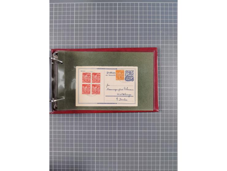 1891/1935 (ca.), umfangreiche Sammlung “DSP LINIE HAMBURG-SÜDAMERIKA I-LV” mit ca. 470 Briefen, Karten und GSK sowie wenigen 