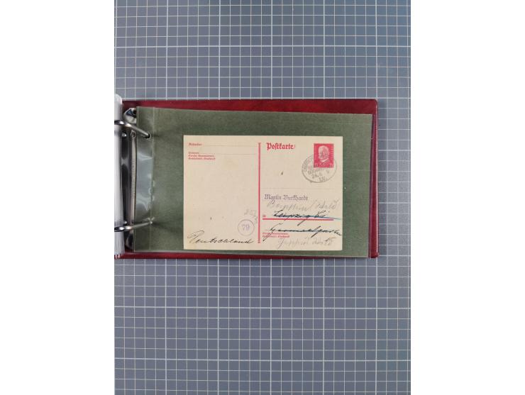 1891/1935 (ca.), umfangreiche Sammlung “DSP LINIE HAMBURG-SÜDAMERIKA I-LV” mit ca. 470 Briefen, Karten und GSK sowie wenigen 