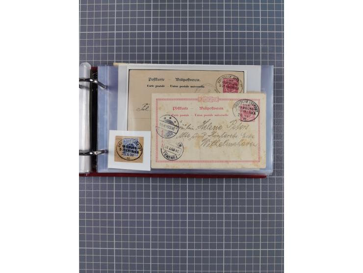 1891/1935 (ca.), umfangreiche Sammlung “DSP LINIE HAMBURG-SÜDAMERIKA I-LV” mit ca. 470 Briefen, Karten und GSK sowie wenigen 