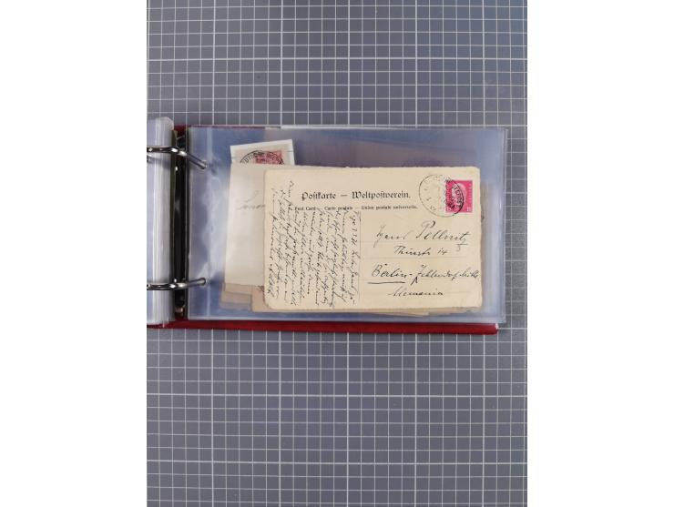 1891/1935 (ca.), umfangreiche Sammlung “DSP LINIE HAMBURG-SÜDAMERIKA I-LV” mit ca. 470 Briefen, Karten und GSK sowie wenigen 