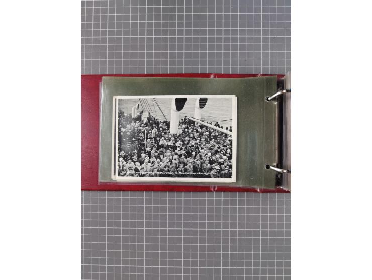 1925/35, kleine Sammlung Flaggenstempel “DSP HAMBURG-SÜDAMERIKA” mit ca. 90 Briefen, Karten und GSK, dabei u.a. zwei R-Briefe