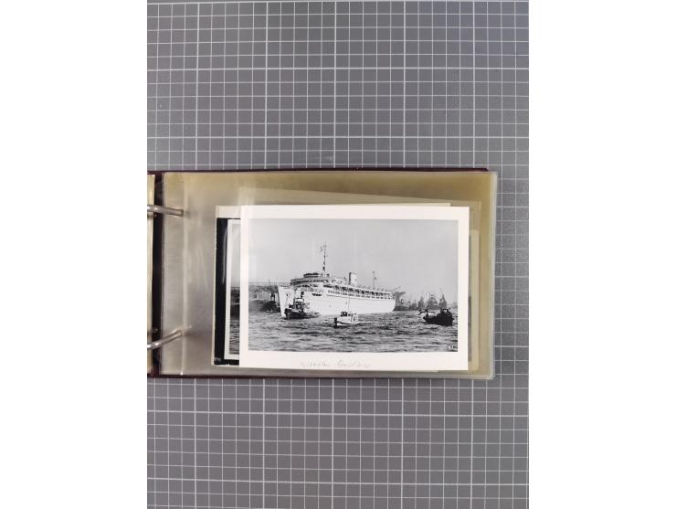 1934/39, Sammlung “Kraft durch Freude” mit ca. 240 Briefen, Karten und GSK inkl. Stempel des "LLOYD BREMEN", dazu Fotos, Schi