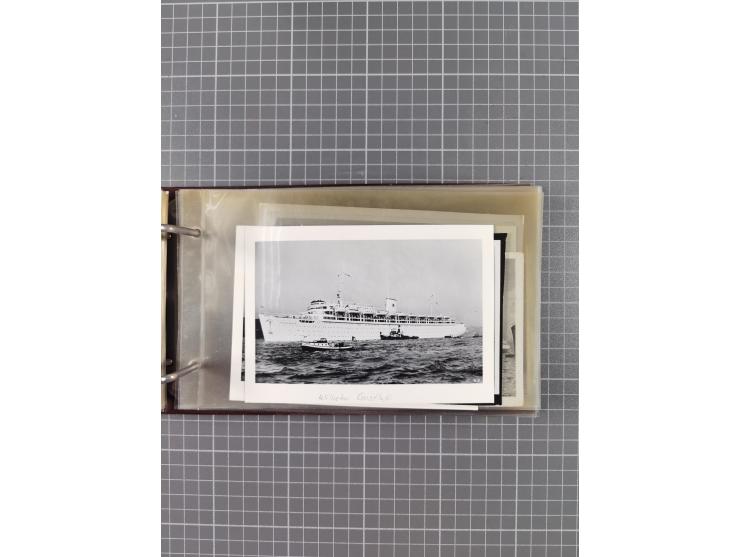 1934/39, Sammlung “Kraft durch Freude” mit ca. 240 Briefen, Karten und GSK inkl. Stempel des "LLOYD BREMEN", dazu Fotos, Schi