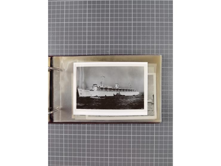 1934/39, Sammlung “Kraft durch Freude” mit ca. 240 Briefen, Karten und GSK inkl. Stempel des "LLOYD BREMEN", dazu Fotos, Schi