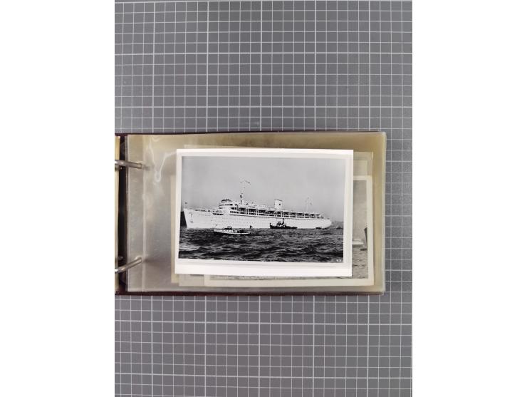 1934/39, Sammlung “Kraft durch Freude” mit ca. 240 Briefen, Karten und GSK inkl. Stempel des "LLOYD BREMEN", dazu Fotos, Schi