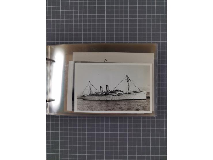 1934/39, Sammlung “Kraft durch Freude” mit ca. 240 Briefen, Karten und GSK inkl. Stempel des "LLOYD BREMEN", dazu Fotos, Schi