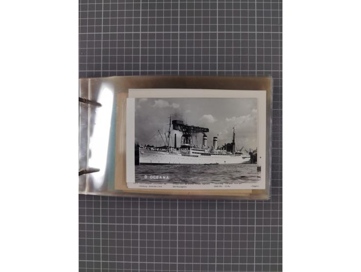 1934/39, Sammlung “Kraft durch Freude” mit ca. 240 Briefen, Karten und GSK inkl. Stempel des "LLOYD BREMEN", dazu Fotos, Schi