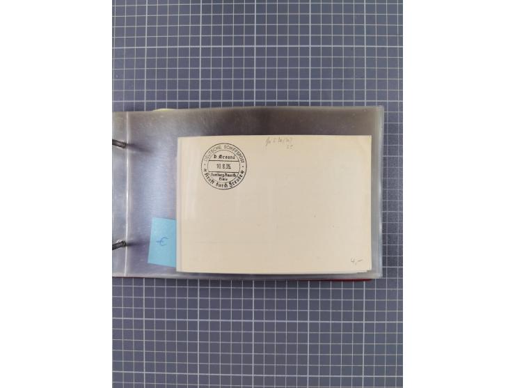 1934/39, Sammlung “Kraft durch Freude” mit ca. 240 Briefen, Karten und GSK inkl. Stempel des "LLOYD BREMEN", dazu Fotos, Schi