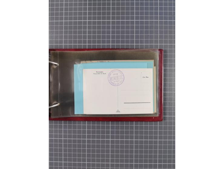 1934/39, Sammlung “Kraft durch Freude” mit ca. 240 Briefen, Karten und GSK inkl. Stempel des "LLOYD BREMEN", dazu Fotos, Schi