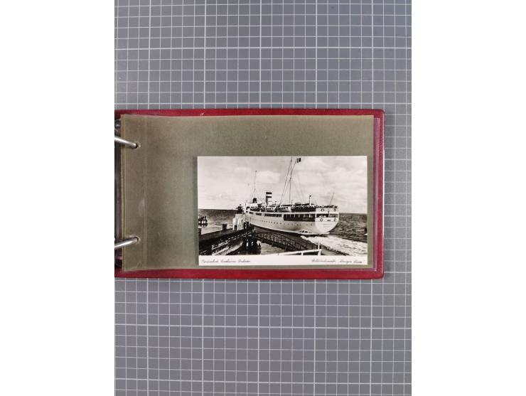 1934/39, Sammlung “Kraft durch Freude” mit ca. 240 Briefen, Karten und GSK inkl. Stempel des "LLOYD BREMEN", dazu Fotos, Schi