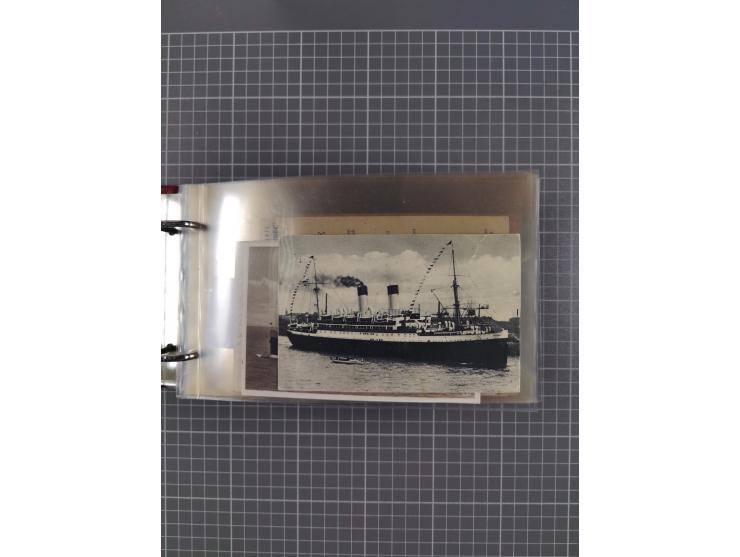 1934/39, Sammlung “Kraft durch Freude” mit ca. 240 Briefen, Karten und GSK inkl. Stempel des "LLOYD BREMEN", dazu Fotos, Schi