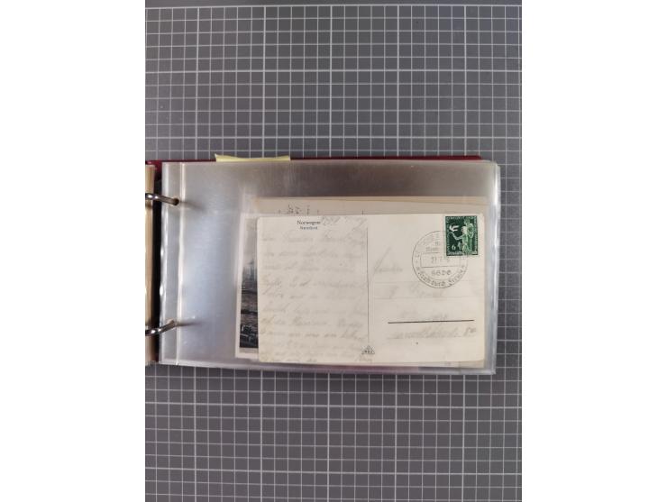 1934/39, Sammlung “Kraft durch Freude” mit ca. 240 Briefen, Karten und GSK inkl. Stempel des "LLOYD BREMEN", dazu Fotos, Schi