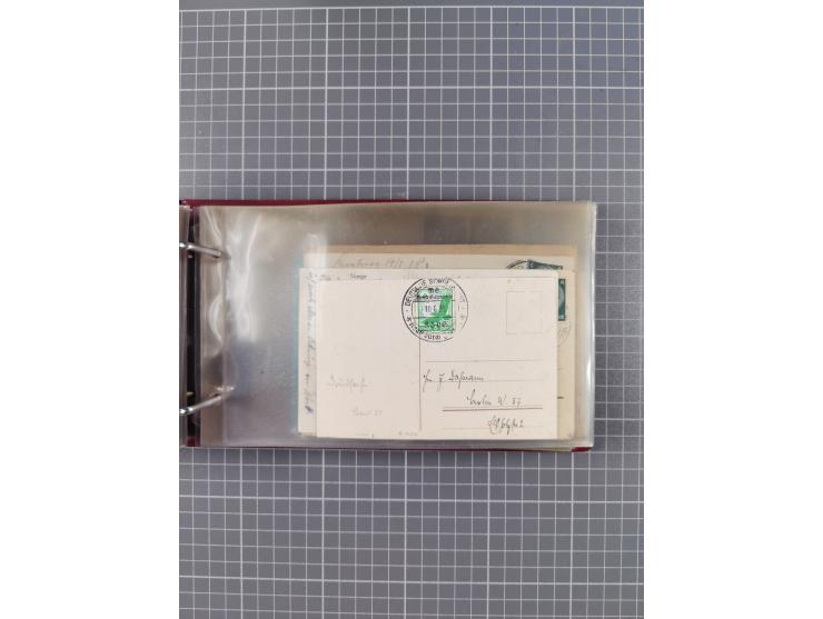 1934/39, Sammlung “Kraft durch Freude” mit ca. 240 Briefen, Karten und GSK inkl. Stempel des "LLOYD BREMEN", dazu Fotos, Schi