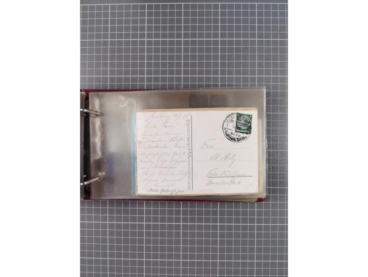 1934/39, Sammlung “Kraft durch Freude” mit ca. 240 Briefen, Karten und GSK inkl. Stempel des "LLOYD BREMEN", dazu Fotos, Schi