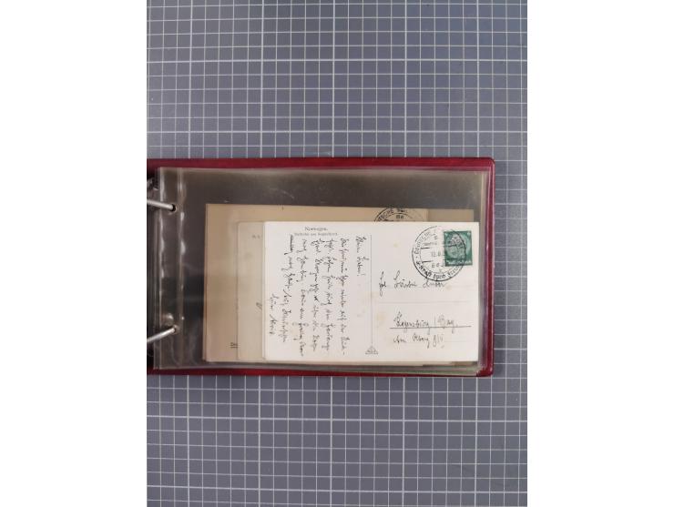 1934/39, Sammlung “Kraft durch Freude” mit ca. 240 Briefen, Karten und GSK inkl. Stempel des "LLOYD BREMEN", dazu Fotos, Schi