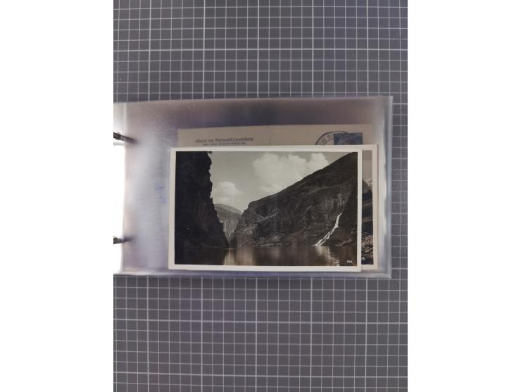 1934/39, Sammlung “Kraft durch Freude” mit ca. 240 Briefen, Karten und GSK inkl. Stempel des "LLOYD BREMEN", dazu Fotos, Schi