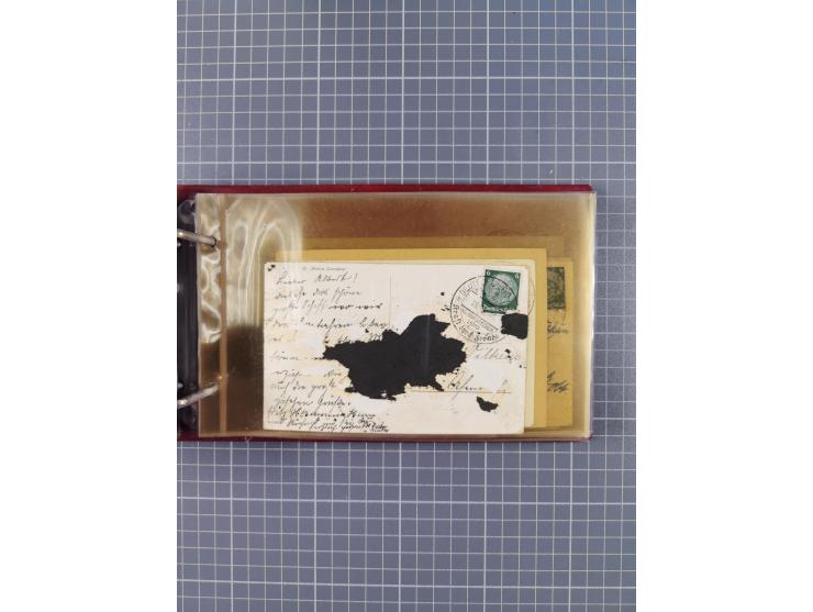 1934/39, Sammlung “Kraft durch Freude” mit ca. 240 Briefen, Karten und GSK inkl. Stempel des "LLOYD BREMEN", dazu Fotos, Schi