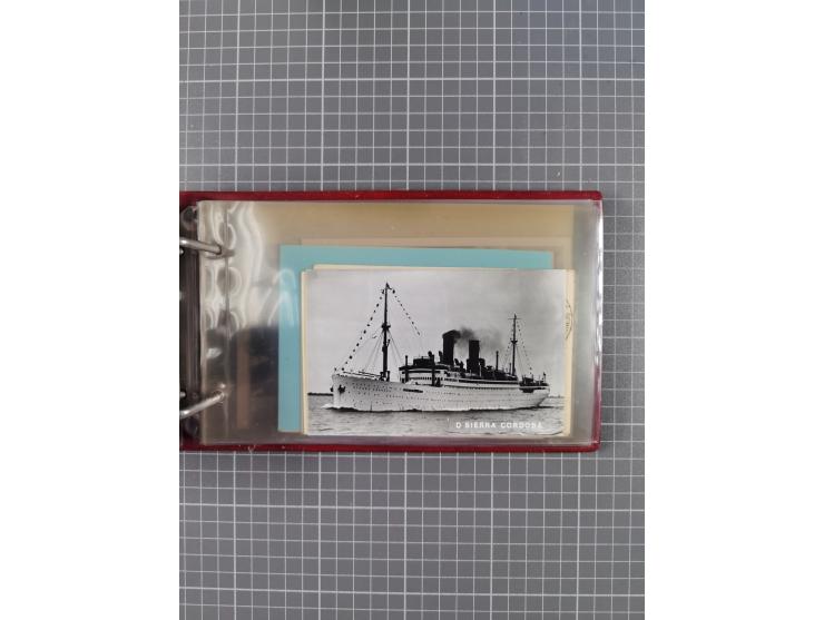 1934/39, Sammlung “Kraft durch Freude” mit ca. 240 Briefen, Karten und GSK inkl. Stempel des "LLOYD BREMEN", dazu Fotos, Schi