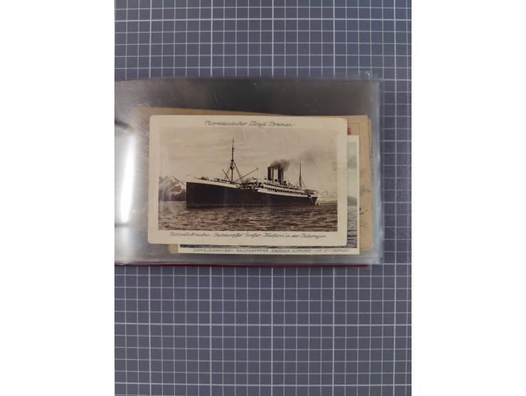 1898/1934, kleine Sammlung “Nordlandfahrten” inkl. Seeschiffspost Nordlandreisen ab 1931 mit 17 Briefen und Karten, dabei u.a