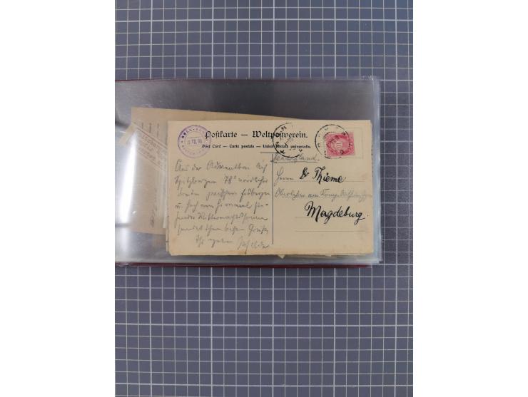 1898/1934, kleine Sammlung “Nordlandfahrten” inkl. Seeschiffspost Nordlandreisen ab 1931 mit 17 Briefen und Karten, dabei u.a