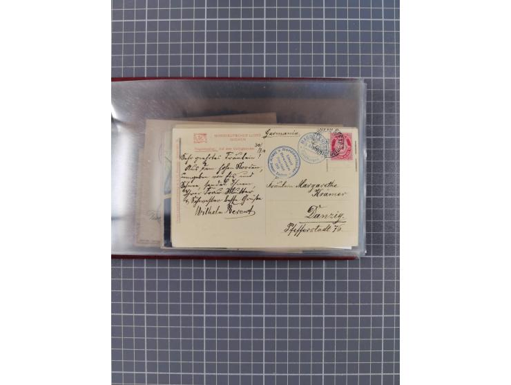 1898/1934, kleine Sammlung “Nordlandfahrten” inkl. Seeschiffspost Nordlandreisen ab 1931 mit 17 Briefen und Karten, dabei u.a
