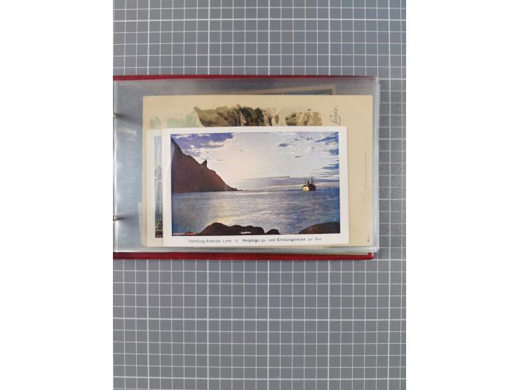 1898/1934, kleine Sammlung “Nordlandfahrten” inkl. Seeschiffspost Nordlandreisen ab 1931 mit 17 Briefen und Karten, dabei u.a