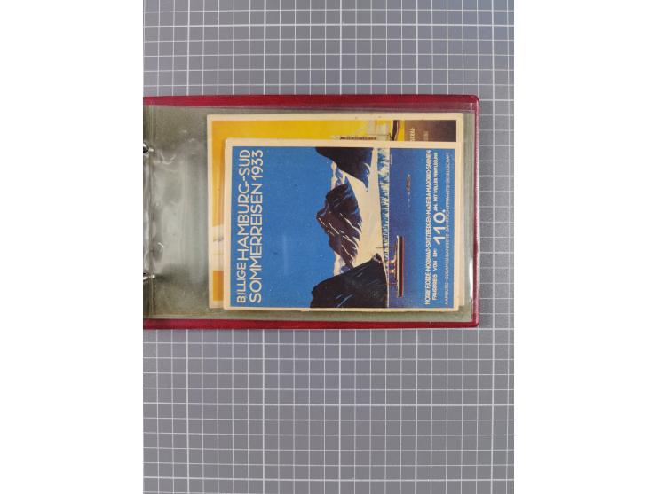 1898/1934, kleine Sammlung “Nordlandfahrten” inkl. Seeschiffspost Nordlandreisen ab 1931 mit 17 Briefen und Karten, dabei u.a