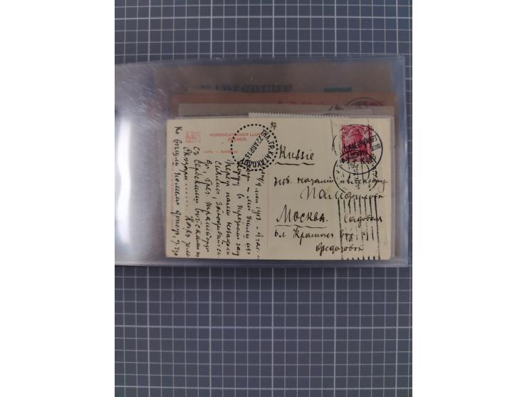 1908/39, Sammlung “Sonderreisen” des NDL und der HAPAG mit ca. 135 Briefen, Karten und GSK inkl. gebrauchten Telegramm-Karten