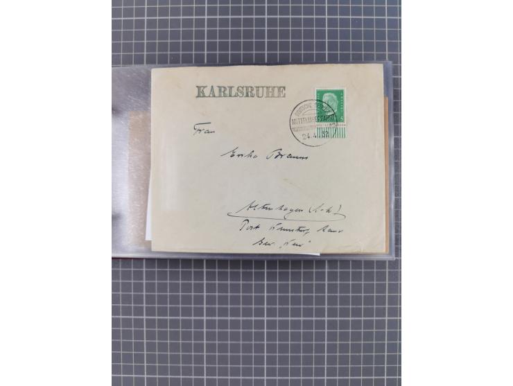 1908/39, Sammlung “Sonderreisen” des NDL und der HAPAG mit ca. 135 Briefen, Karten und GSK inkl. gebrauchten Telegramm-Karten