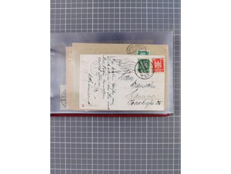 1908/39, Sammlung “Sonderreisen” des NDL und der HAPAG mit ca. 135 Briefen, Karten und GSK inkl. gebrauchten Telegramm-Karten