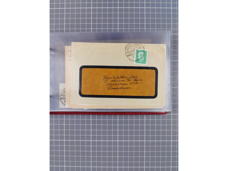 1908/39, Sammlung “Sonderreisen” des NDL und der HAPAG mit ca. 135 Briefen, Karten und GSK inkl. gebrauchten Telegramm-Karten