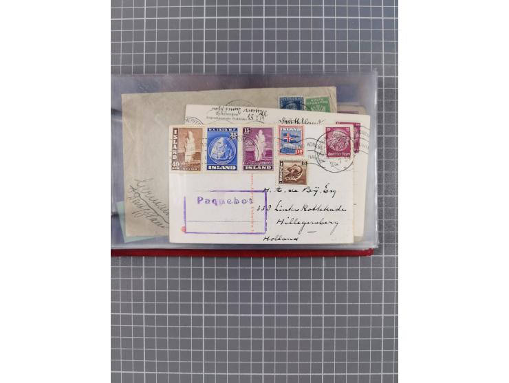 1908/39, Sammlung “Sonderreisen” des NDL und der HAPAG mit ca. 135 Briefen, Karten und GSK inkl. gebrauchten Telegramm-Karten