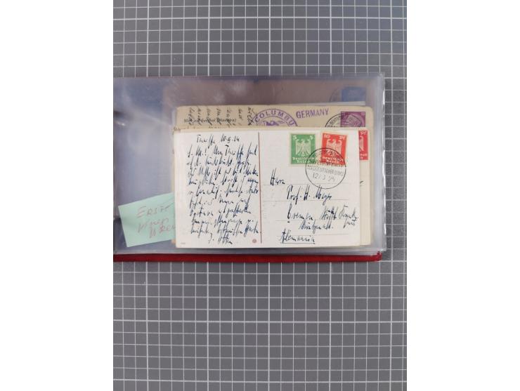 1908/39, Sammlung “Sonderreisen” des NDL und der HAPAG mit ca. 135 Briefen, Karten und GSK inkl. gebrauchten Telegramm-Karten