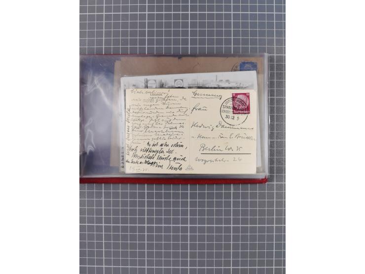 1908/39, Sammlung “Sonderreisen” des NDL und der HAPAG mit ca. 135 Briefen, Karten und GSK inkl. gebrauchten Telegramm-Karten