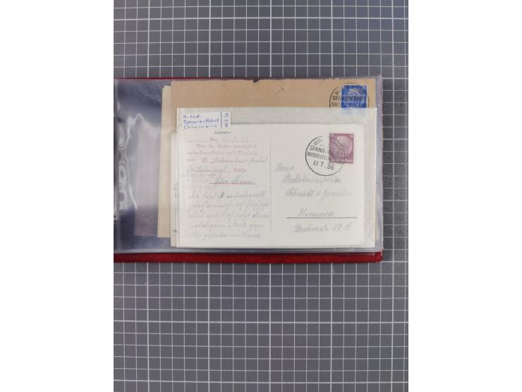 1908/39, Sammlung “Sonderreisen” des NDL und der HAPAG mit ca. 135 Briefen, Karten und GSK inkl. gebrauchten Telegramm-Karten