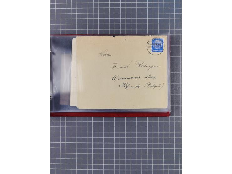 1908/39, Sammlung “Sonderreisen” des NDL und der HAPAG mit ca. 135 Briefen, Karten und GSK inkl. gebrauchten Telegramm-Karten
