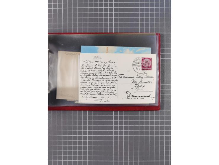 1908/39, Sammlung “Sonderreisen” des NDL und der HAPAG mit ca. 135 Briefen, Karten und GSK inkl. gebrauchten Telegramm-Karten