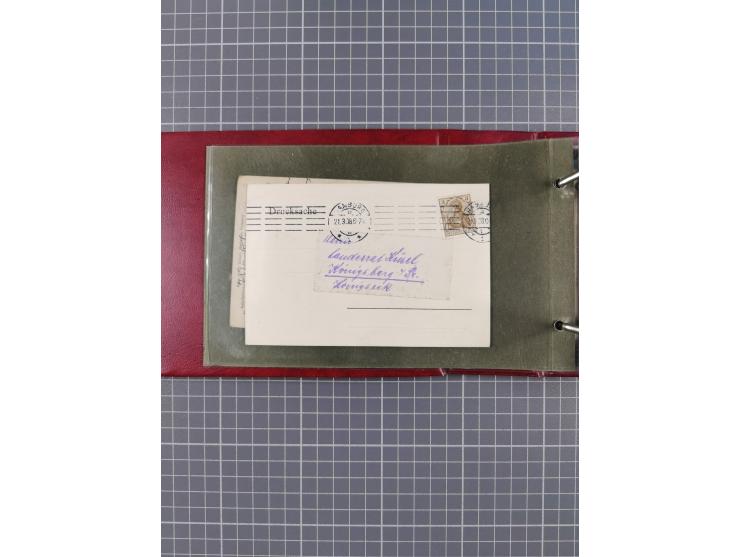 1908/39, Sammlung “Sonderreisen” des NDL und der HAPAG mit ca. 135 Briefen, Karten und GSK inkl. gebrauchten Telegramm-Karten