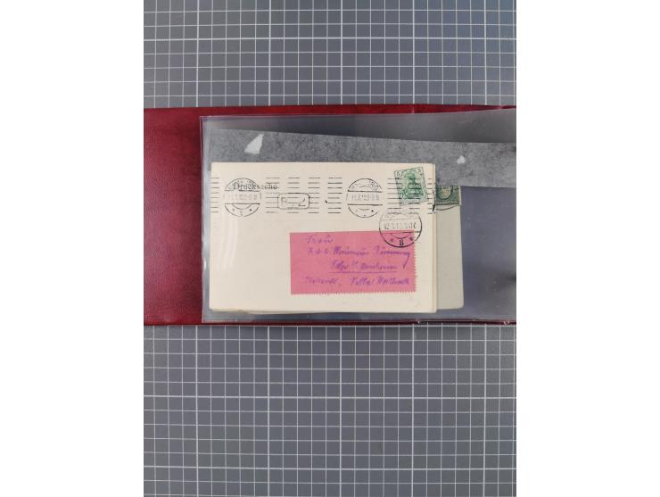 1908/39, Sammlung “Sonderreisen” des NDL und der HAPAG mit ca. 135 Briefen, Karten und GSK inkl. gebrauchten Telegramm-Karten