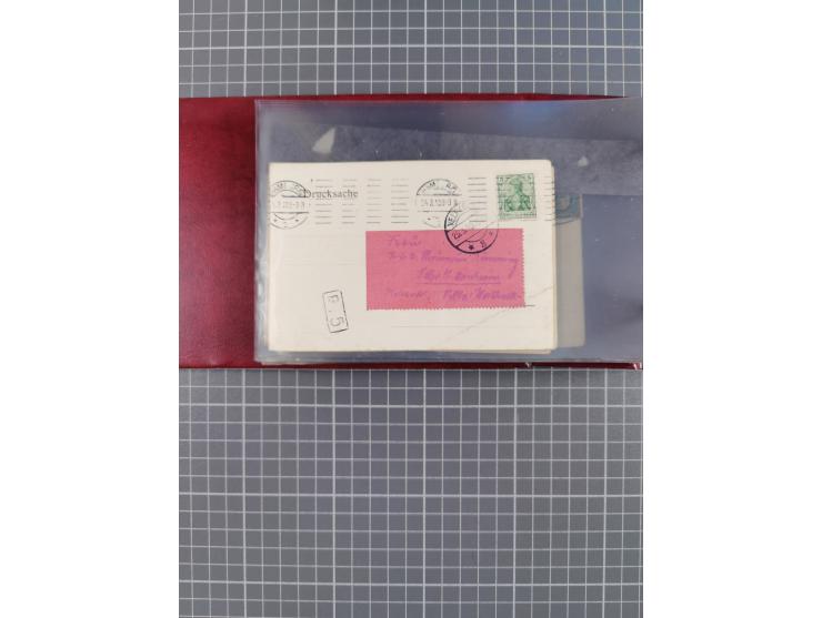 1908/39, Sammlung “Sonderreisen” des NDL und der HAPAG mit ca. 135 Briefen, Karten und GSK inkl. gebrauchten Telegramm-Karten