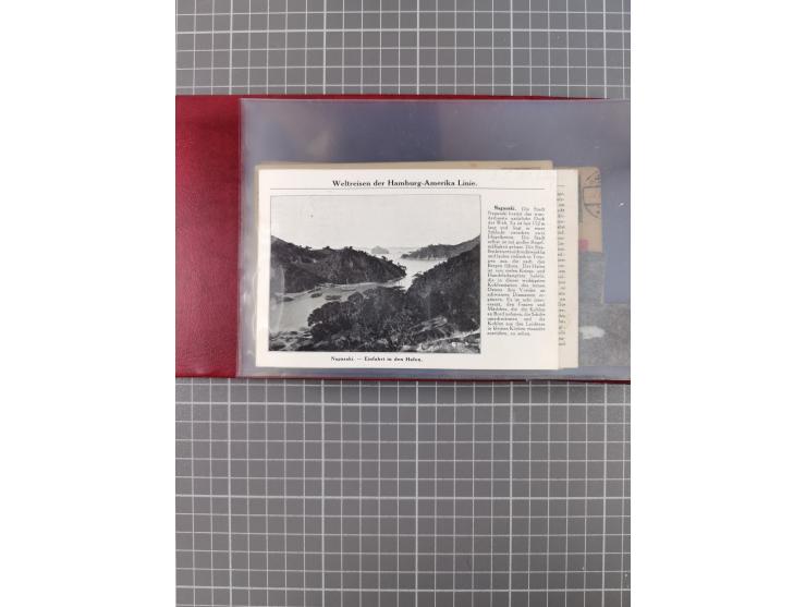 1908/39, Sammlung “Sonderreisen” des NDL und der HAPAG mit ca. 135 Briefen, Karten und GSK inkl. gebrauchten Telegramm-Karten