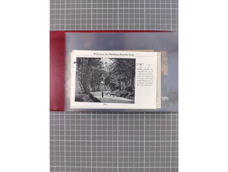 1908/39, Sammlung “Sonderreisen” des NDL und der HAPAG mit ca. 135 Briefen, Karten und GSK inkl. gebrauchten Telegramm-Karten