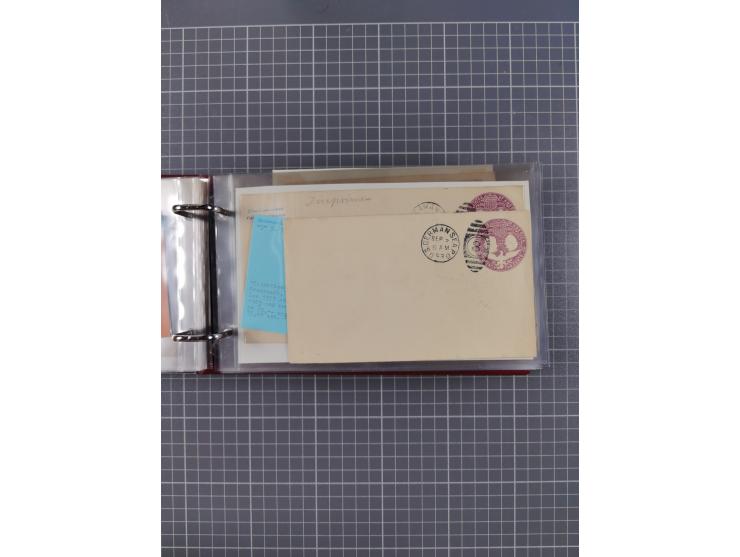 1892/1939, umfangreiche Sammlung “U.S. GERMAN SEA POST” mit ca. 400 Briefen, Karten und Ganzsachen, Schwerpunkt vor 1920 mit 