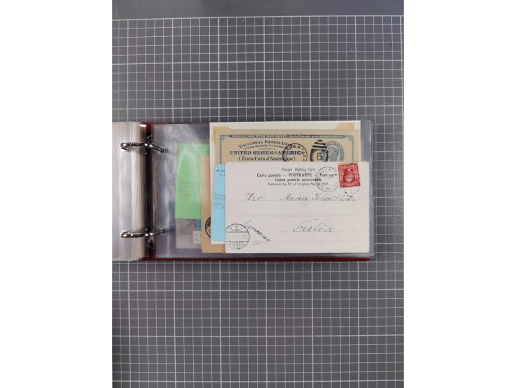 1892/1939, umfangreiche Sammlung “U.S. GERMAN SEA POST” mit ca. 400 Briefen, Karten und Ganzsachen, Schwerpunkt vor 1920 mit 