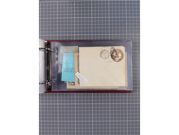 1892/1939, umfangreiche Sammlung “U.S. GERMAN SEA POST” mit ca. 400 Briefen, Karten und Ganzsachen, Schwerpunkt vor 1920 mit 